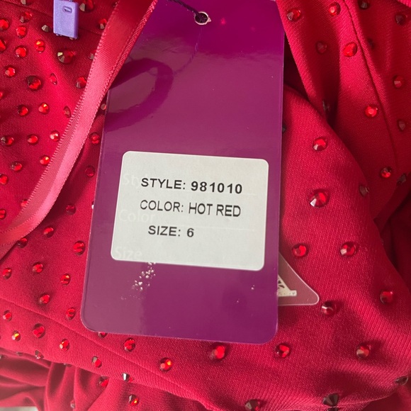 ABBY PARIS SZ 6 long formal evening or prom dress. New with tags. Women’s dress. - Picture 6 of 7